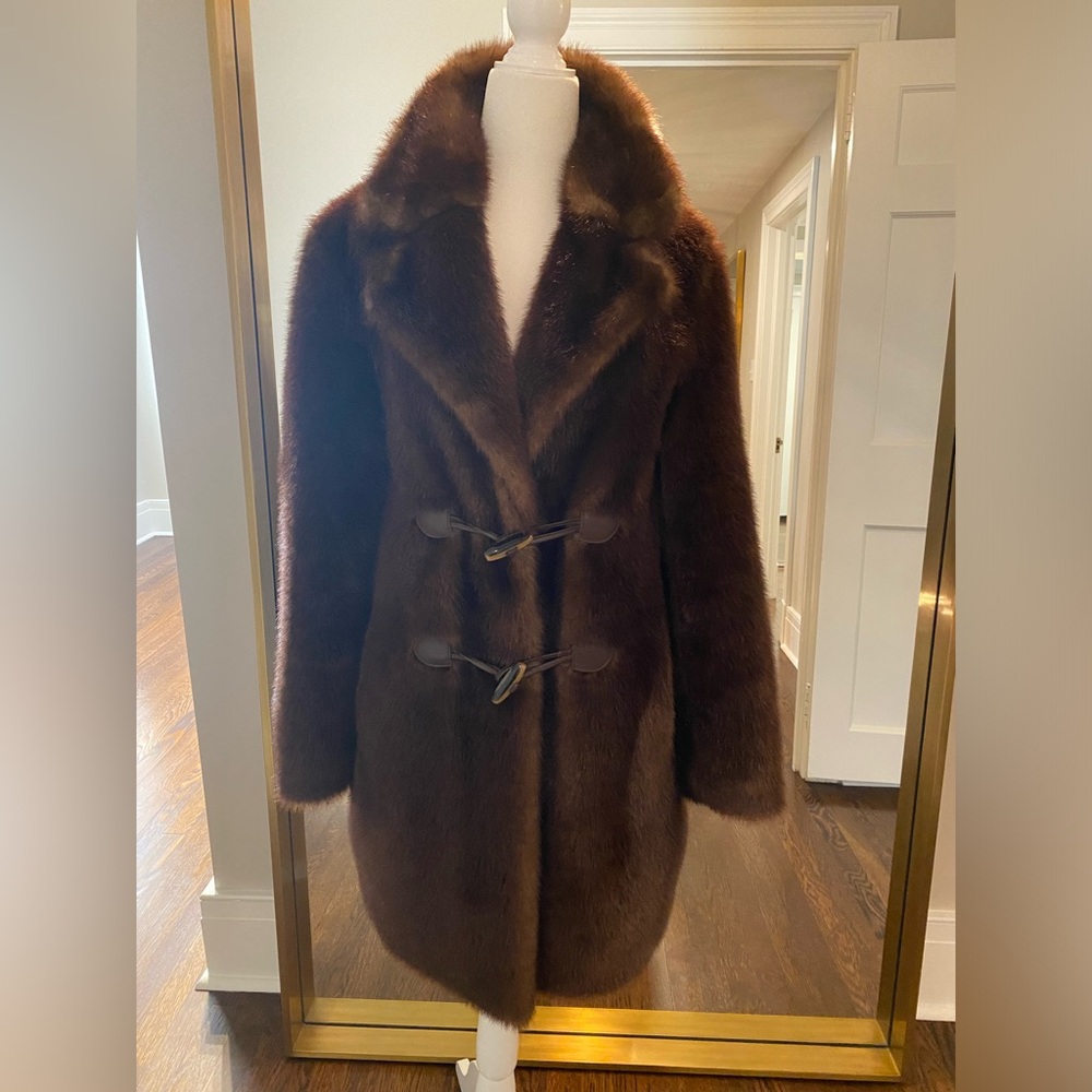 Gal Meets Glam Faux Fur Jacket